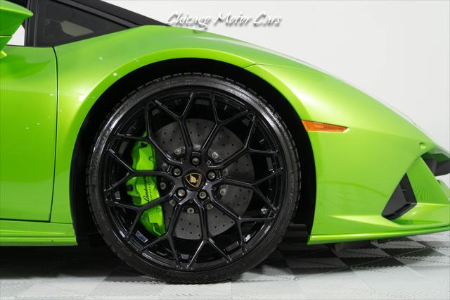 2020 Lamborghini Huracan Evo EVO Spyder VERDE SELVANS CARBON SKIN PACK AD PERSONA LAMBORGHINI TELEMETRY