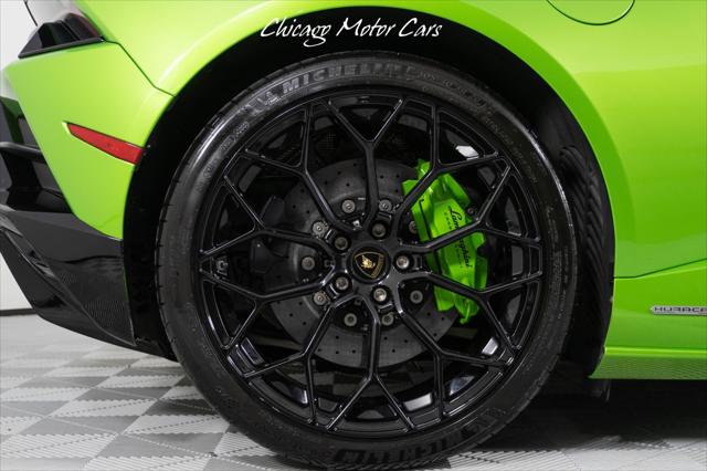 2020 Lamborghini Huracan Evo EVO Spyder VERDE SELVANS CARBON SKIN PACK AD PERSONA LAMBORGHINI TELEMETRY