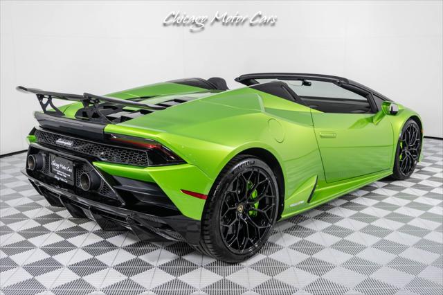 2020 Lamborghini Huracan Evo EVO Spyder VERDE SELVANS CARBON SKIN PACK AD PERSONA LAMBORGHINI TELEMETRY