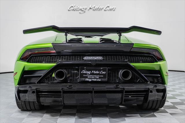 2020 Lamborghini Huracan Evo EVO Spyder VERDE SELVANS CARBON SKIN PACK AD PERSONA LAMBORGHINI TELEMETRY