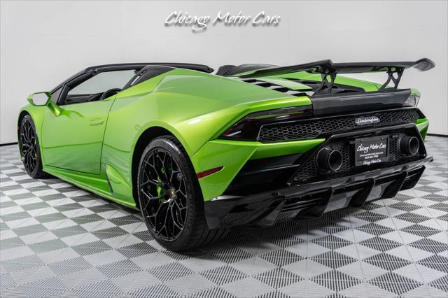 2020 Lamborghini Huracan Evo EVO Spyder VERDE SELVANS CARBON SKIN PACK AD PERSONA LAMBORGHINI TELEMETRY