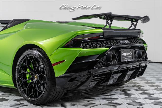 2020 Lamborghini Huracan Evo EVO Spyder VERDE SELVANS CARBON SKIN PACK AD PERSONA LAMBORGHINI TELEMETRY