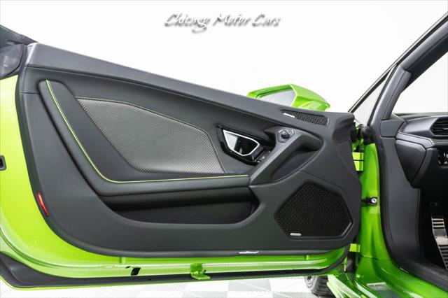 2020 Lamborghini Huracan Evo EVO Spyder VERDE SELVANS CARBON SKIN PACK AD PERSONA LAMBORGHINI TELEMETRY