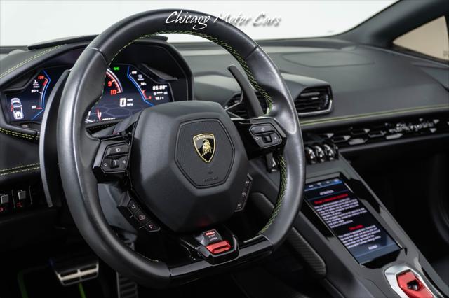 2020 Lamborghini Huracan Evo EVO Spyder VERDE SELVANS CARBON SKIN PACK AD PERSONA LAMBORGHINI TELEMETRY