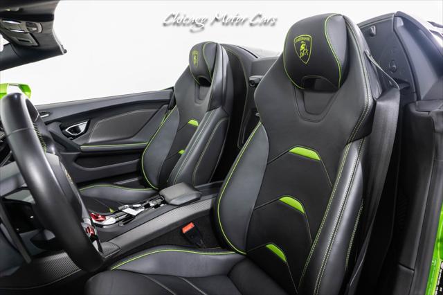 2020 Lamborghini Huracan Evo EVO Spyder VERDE SELVANS CARBON SKIN PACK AD PERSONA LAMBORGHINI TELEMETRY
