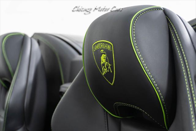 2020 Lamborghini Huracan Evo EVO Spyder VERDE SELVANS CARBON SKIN PACK AD PERSONA LAMBORGHINI TELEMETRY