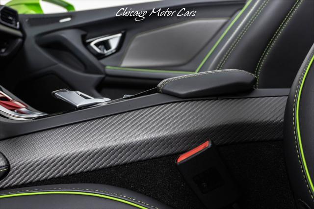 2020 Lamborghini Huracan Evo EVO Spyder VERDE SELVANS CARBON SKIN PACK AD PERSONA LAMBORGHINI TELEMETRY