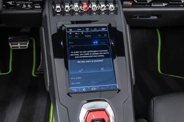 2020 Lamborghini Huracan Evo EVO Spyder VERDE SELVANS CARBON SKIN PACK AD PERSONA LAMBORGHINI TELEMETRY