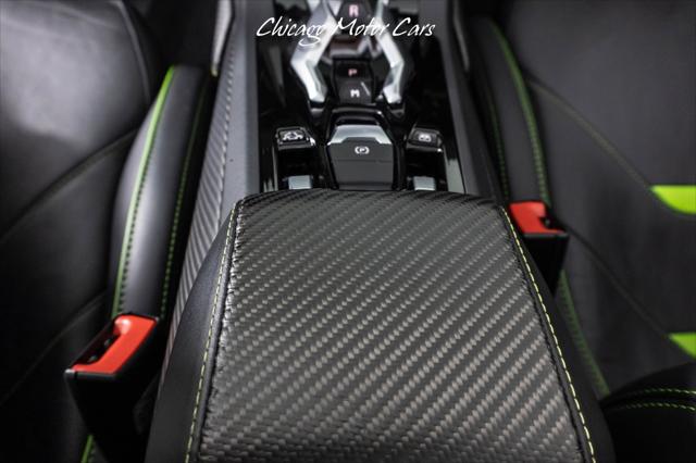 2020 Lamborghini Huracan Evo EVO Spyder VERDE SELVANS CARBON SKIN PACK AD PERSONA LAMBORGHINI TELEMETRY