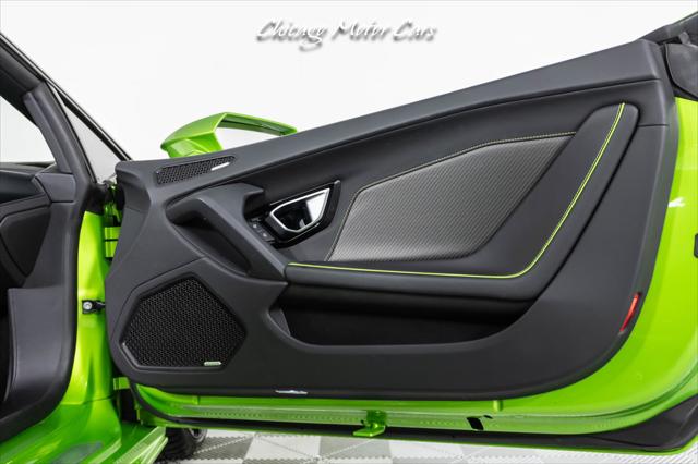 2020 Lamborghini Huracan Evo EVO Spyder VERDE SELVANS CARBON SKIN PACK AD PERSONA LAMBORGHINI TELEMETRY