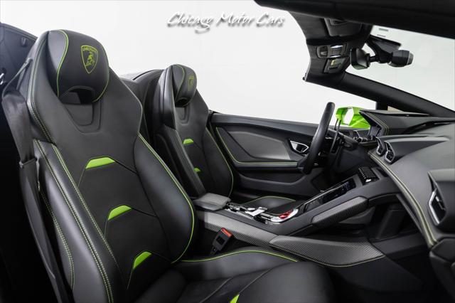 2020 Lamborghini Huracan Evo EVO Spyder VERDE SELVANS CARBON SKIN PACK AD PERSONA LAMBORGHINI TELEMETRY