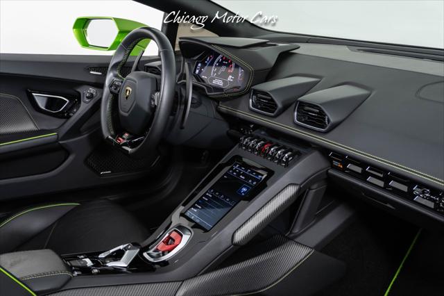 2020 Lamborghini Huracan Evo EVO Spyder VERDE SELVANS CARBON SKIN PACK AD PERSONA LAMBORGHINI TELEMETRY