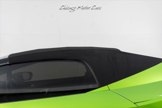 2020 Lamborghini Huracan Evo EVO Spyder VERDE SELVANS CARBON SKIN PACK AD PERSONA LAMBORGHINI TELEMETRY