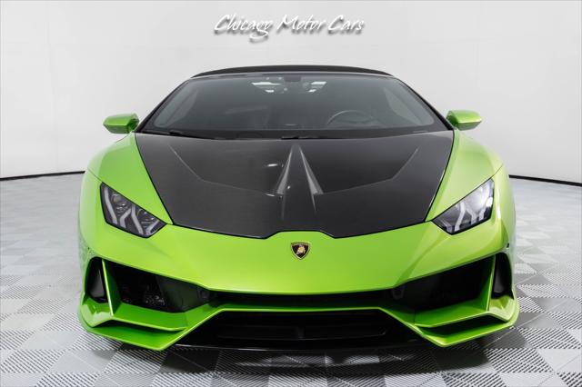 2020 Lamborghini Huracan Evo EVO Spyder VERDE SELVANS CARBON SKIN PACK AD PERSONA LAMBORGHINI TELEMETRY