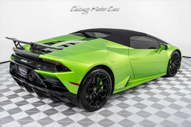 2020 Lamborghini Huracan Evo EVO Spyder VERDE SELVANS CARBON SKIN PACK AD PERSONA LAMBORGHINI TELEMETRY