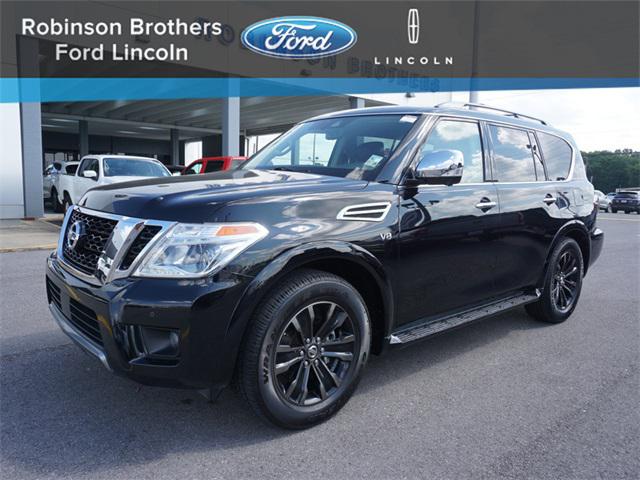 Black 2019 Nissan Armada Platinum, Image 0
