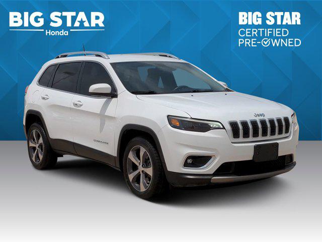 White 2019 Jeep Cherokee Limited FWD, Image 0