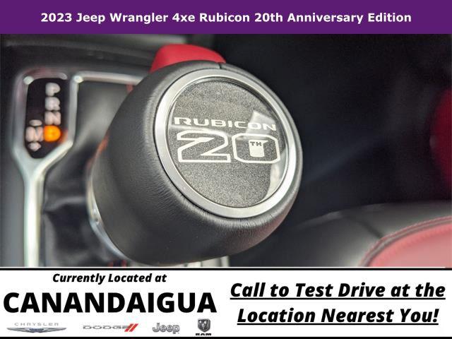 2023 Jeep Wrangler 4xe Rubicon 20th Anniversary Edition 4xe