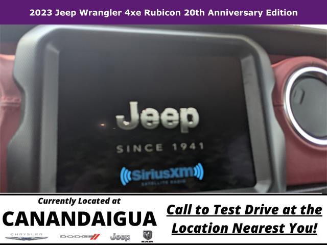2023 Jeep Wrangler 4xe Rubicon 20th Anniversary Edition 4xe
