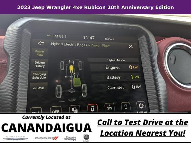 2023 Jeep Wrangler 4xe Rubicon 20th Anniversary Edition 4xe