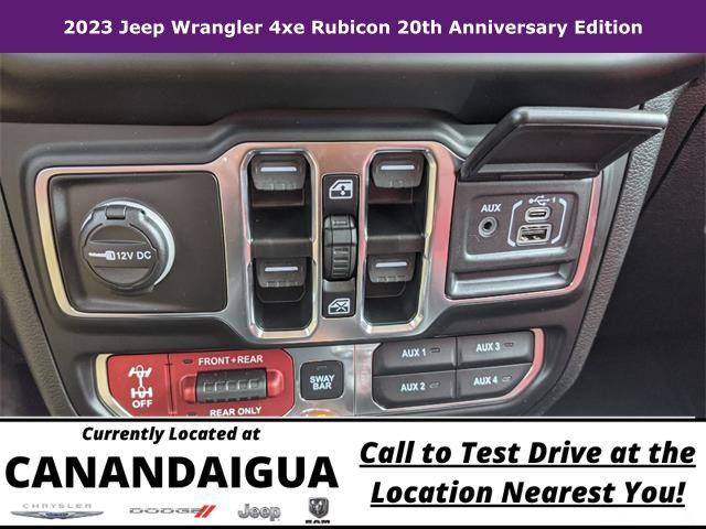 2023 Jeep Wrangler 4xe Rubicon 20th Anniversary Edition 4xe