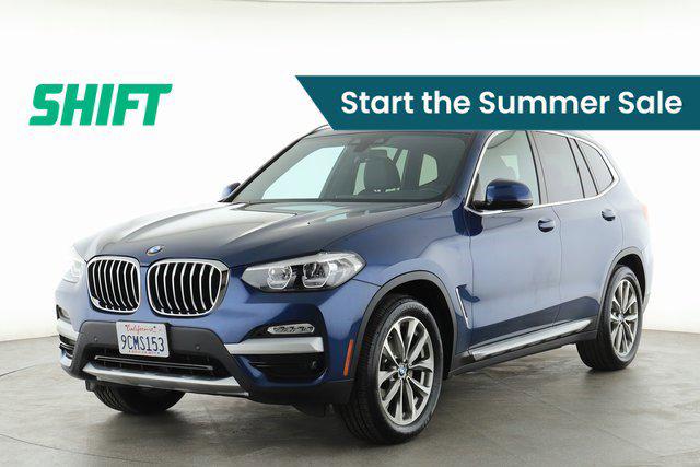 Blue 2019 BMW X3 xDrive30i, Image 0