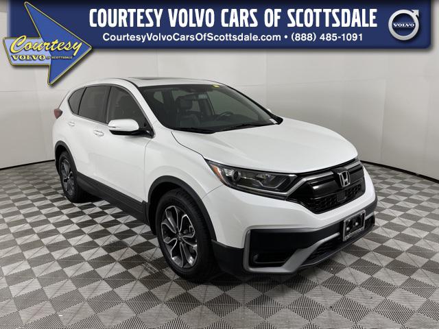 Silver 2020 Honda CR-V 2WD EX-L, Image 0