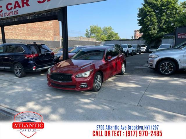 Red 2014 Infiniti Q50 Premium, Image 0