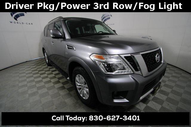 Gray 2018 Nissan Armada SV, Image 0