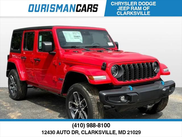 2024 Jeep Wrangler 4xe WRANGLER 4-DOOR SPORT S 4xe