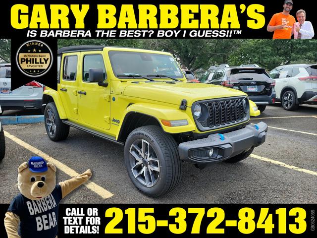 2024 Jeep Wrangler 4xe WRANGLER 4-DOOR SPORT S 4XE