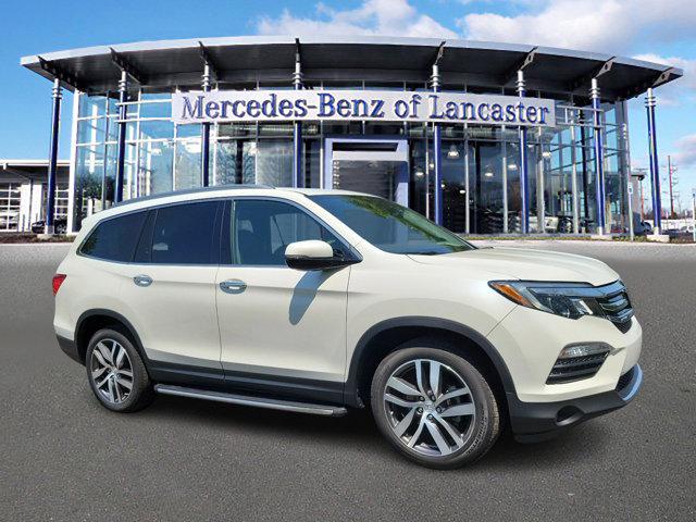 White 2018 Honda Pilot Elite, Image 0