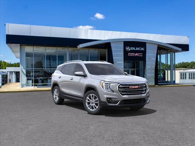Gray 2023 GMC Terrain FWD SLT, Image 0
