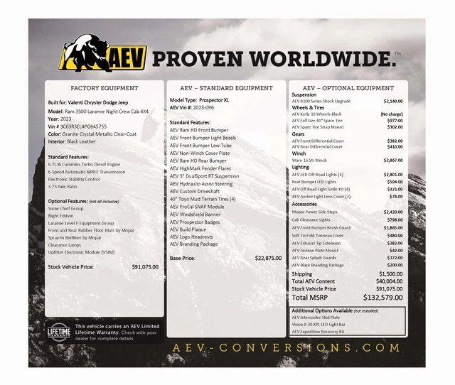 2023 RAM Ram 3500 RAM 3500 LARAMIE CREW CAB 4X4 64 BOX 2023 RAM Ram 3500 RAM 3500 LARAMIE CREW CAB 4X4 64 BOX