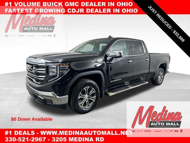 2021 GMC Sierra 1500 4WD Double Cab Standard Box Elevation