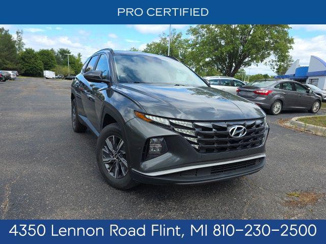 2022 Hyundai Tucson Hybrid Blue for sale in Flint, MI