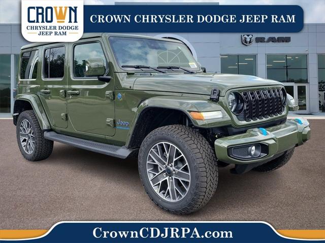 2024 Jeep Wrangler 4xe WRANGLER 4-DOOR HIGH ALTITUDE 4xe