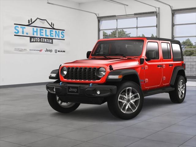 2024 Jeep Wrangler 4xe WRANGLER 4-DOOR SPORT S 4xe