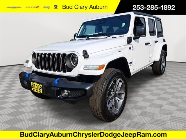 2024 Jeep Wrangler 4xe WRANGLER 4-DOOR SPORT S 4xe