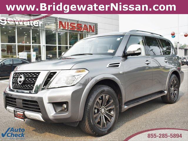 Gray 2017 Nissan Armada Platinum, Image 0