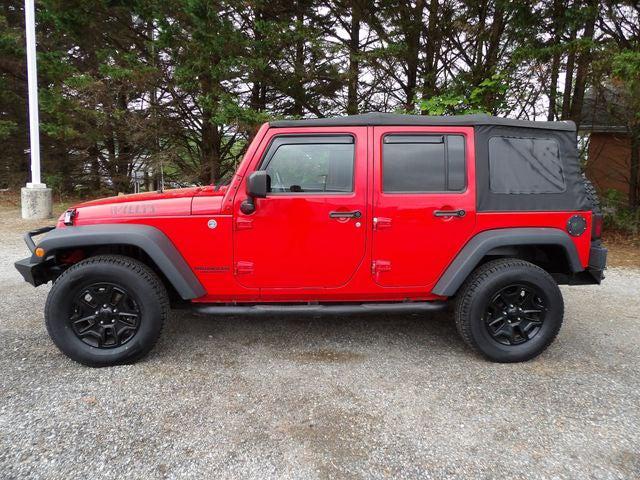 2015 Jeep Wrangler Unlimited Willys Wheeler 2015 Jeep Wrangler Unlimited Willys Wheeler