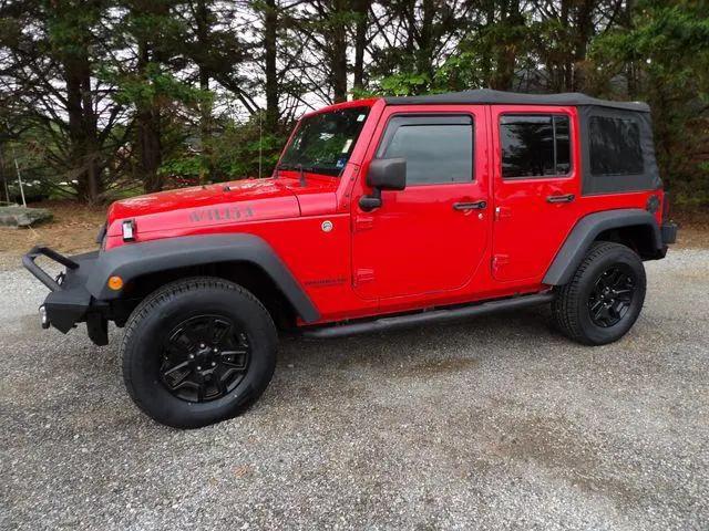 2015 Jeep Wrangler Unlimited Willys Wheeler for sale in Rocky Mount, VA