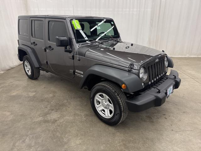 2018 Jeep Wrangler JK Unlimited Sport 4x4