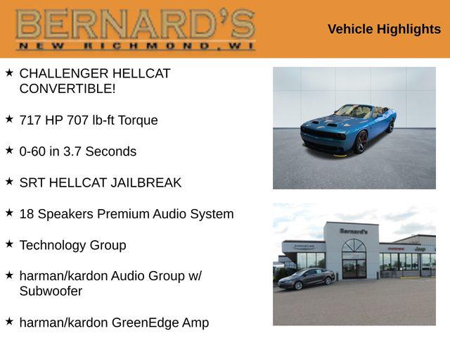 2023 Dodge Challenger CHALLENGER SRT HELLCAT JAILBREAK