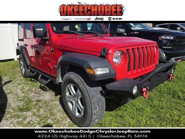 2018 Jeep Wrangler Unlimited Sport S 4x4 for sale in Okeechobee, FL