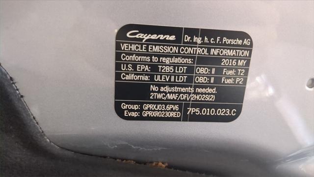 2016 Porsche Cayenne $69K MSRP, PREMIUM PKG, BOSE PKG, PANO ROOF