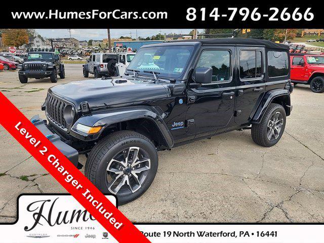 2024 Jeep Wrangler 4xe WRANGLER 4-DOOR SPORT S 4xe