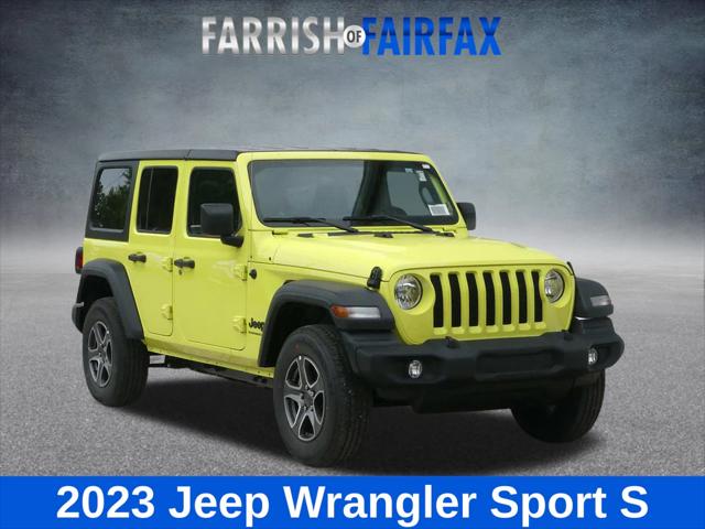 2023 Jeep Wrangler WRANGLER 4-DOOR SPORT S 4X4