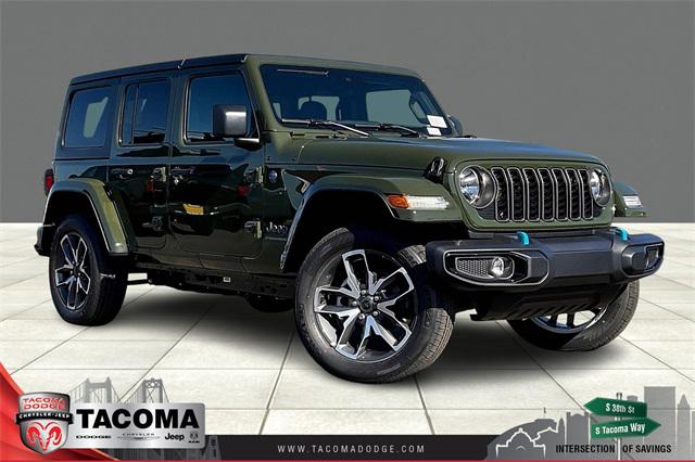 2024 Jeep Wrangler 4xe WRANGLER 4-DOOR SPORT S 4xe