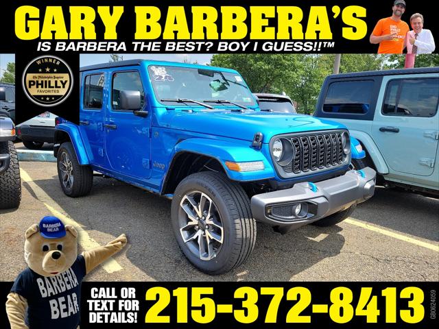 2024 Jeep Wrangler 4xe WRANGLER 4-DOOR SPORT S 4XE